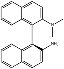 (R)-N,N-二甲基-1,1'-联萘胺 结构式