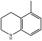 5-甲基-1,2,3,4-四氢喹啉 结构式