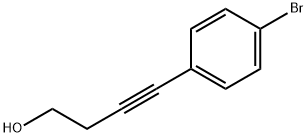 4-(4-BROMOPHENYL)BUT-3-YN-1-OL 结构式
