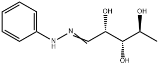 5-脱氧-L-阿拉伯糖苯基腙 结构式