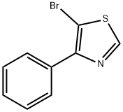 5-溴-4-苯基噻唑 结构式