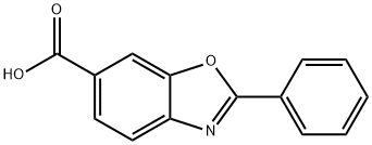 2-苯基苯并[D]恶唑-6-羧酸 结构式