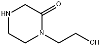 1-(2-羟基乙基)哌嗪-2-酮 结构式