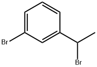 1-溴-3-(1-溴乙基)苯 结构式