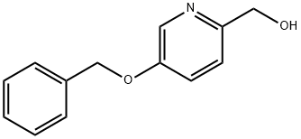 2-羟基甲基-5-苄氧基吡啶 结构式
