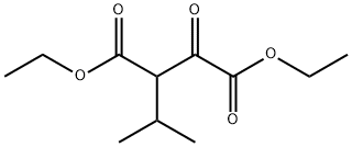 2-异丙基-3-氧代琥珀酸二乙酯 结构式