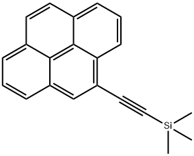 4-[2-(TriMethylsilyl)ethynyl]pyrene 结构式