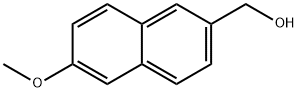 (6-甲氧基萘-2-基)甲醇 结构式