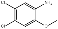 4,5-二氯-2-甲氧基苯胺 结构式