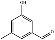 3-羟基-5-甲基苯甲醛 结构式