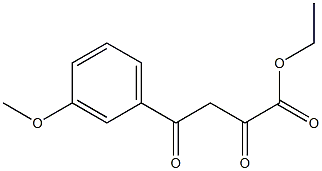 ethyl 4-(3-methoxyphenyl)-2,4-dioxobutanoate 结构式