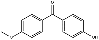 4-Hydroxyphenyl 4-Methoxyphenyl ketone 结构式