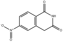 6-硝基异喹啉-1,3(2H,4H)-二酮 结构式