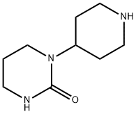 1-(哌啶-4-基)四氢嘧啶-2(1H)-酮 结构式