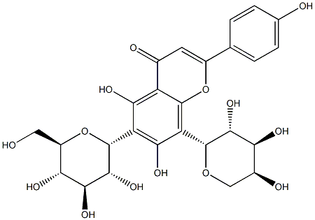 新夏佛托苷 结构式