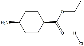 顺式-4-氨基环己烷羧酸乙酯盐酸盐 结构式