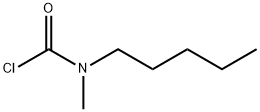 N-甲基-N-戊基氯甲酰胺 结构式
