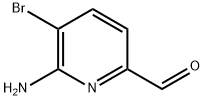 6-氨基-5-溴皮考林醛 结构式