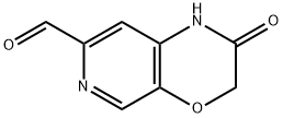 2-oxo-2,3-dihydro-1H-pyrido[3,4-b][1,4]oxazine-7-carbaldehyde 结构式