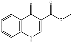 4-氧代-1,4-二氢喹啉-3-羧酸甲酯 结构式