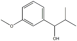 1-(3-甲氧苯基)-2-甲基丙-1-醇 结构式