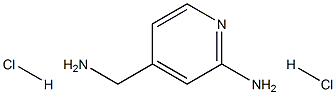 2-氨基-4-氨甲基吡啶盐酸盐 结构式