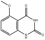 5-甲氧基喹唑啉-2,4(1H,3H)-二酮 结构式