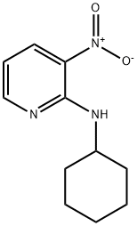 N-cyclohexyl-3-nitropyridin-2-amine 结构式