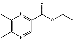 5,6-二甲基吡嗪-2-甲酸乙酯 结构式