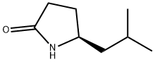 (5S)-5-异丁基-2-吡咯烷酮 结构式