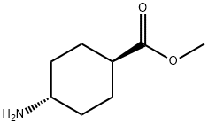 反式-4-氨基环己烷羧酸甲酯 结构式