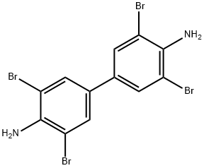 4,4'-二氨基-3,3'，5,5'-四溴联苯 结构式