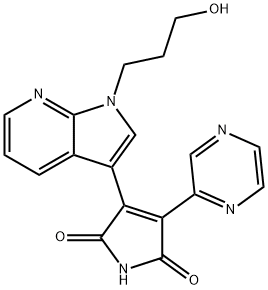 GSK-3BETA 抑制剂 XI 结构式