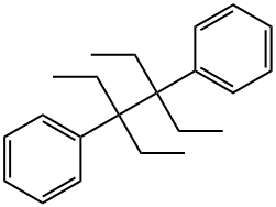 3,4-二乙基-3,4-二苯基己烷 结构式