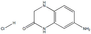 7-AMino-3,4-dihydroquinoxalin-2(1H)-one hydrochloride 结构式