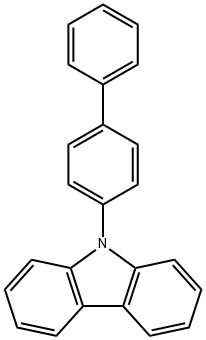 9-联苯咔唑 结构式