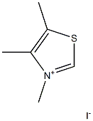 3,4,5-三甲基噻唑碘 结构式