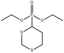 (1,3-二噻烷-2-基)膦酸二乙酯 结构式