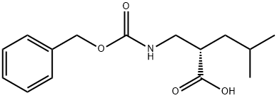 PENTANOIC ACID, 4-METHYL-2-[[[(PHENYLMETHOXY)CARBONYL]AMINO]METHYL]-, (2S)- 结构式
