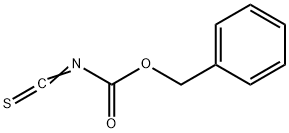 苄基(异硫氰酸酯)甲酸酯 结构式