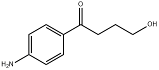 1-(4-氨基苯基)-4-羟基丁-1-酮 结构式