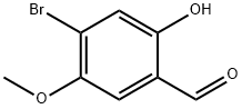2-羟基-4-溴-5-甲氧基苯甲醛 结构式