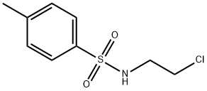 N-(2-氯乙基)对甲苯磺酰胺 结构式