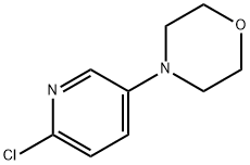 4-(6-氯吡啶-3-基)吗啉 结构式