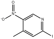 2-Iodo-4-Methyl-5-nitropyridine 结构式