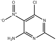 2-甲基-4-氨基-5-硝基-6-氯嘧啶 1G 结构式