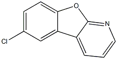 6-氯苯并呋喃并[2,3-B]吡啶 结构式