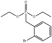 (2-溴苄基)膦酸二乙酯 结构式