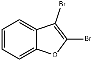 2,3-二溴苯并呋喃 结构式