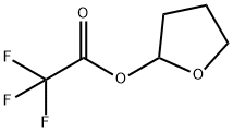 tetrahydrofuran-2-yl 2,2,2-trifluoroacetate 结构式